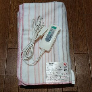 シャープ(SHARP)の電子コントロール敷毛布(電気毛布)