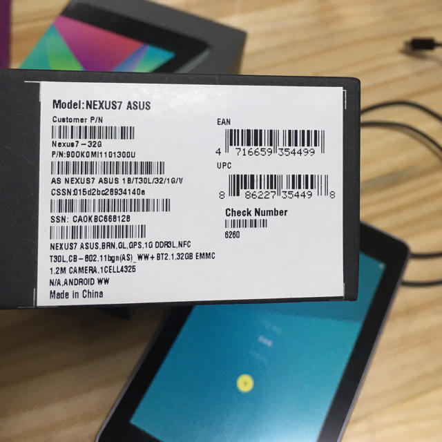 NEXUS7 32GB★Wi-Fi専用