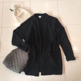 エイチアンドエム(H&M)の未使用❤️H&Mロングニットコート(カーディガン)