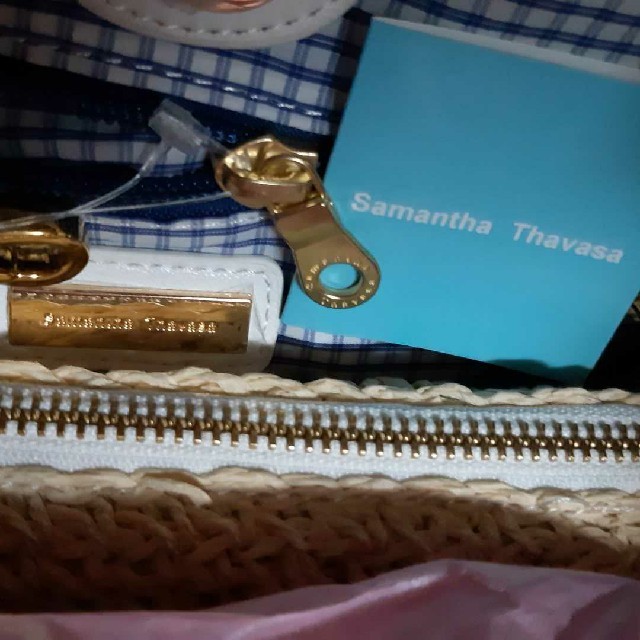 Samantha Thavasa　新品、未使用！　かご編みトートバッグ　2019