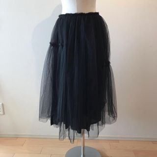 コムデギャルソン COMME des GARCONS ロングスカート チュール