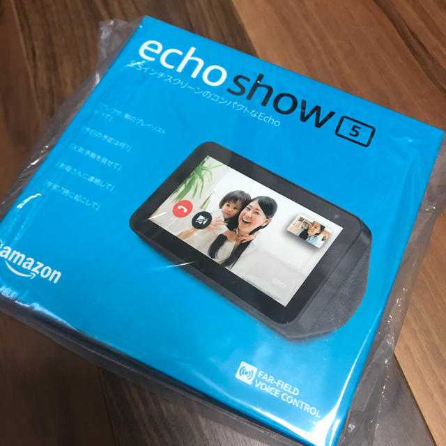 ECHO(エコー)のAmazon Echo show 5 アマゾンエコー　新品未開封 スマホ/家電/カメラのオーディオ機器(スピーカー)の商品写真