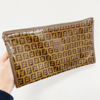 フェンディ(FENDI)のフェンディ クラッチバッグ FENDIクラッチバッグ ズッキーノ(クラッチバッグ)