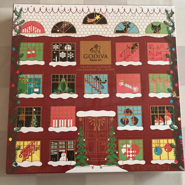ゴディバ【GODIVA】アドベントカレンダー チョコレートの通販 by MAHALOs shop｜ラクマ