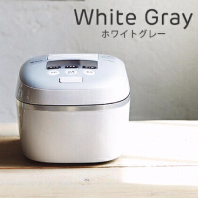 新品未開封◆タイガー 圧力IH炊飯器 5.5合 JPC-A101 ホワイトグレー