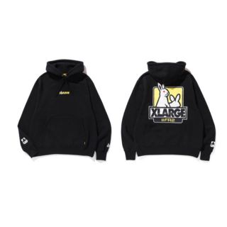 エクストララージ(XLARGE)の【XLサイズ】XLARGE ＃FR2 Fxxk Icon Hoodie ブラック(パーカー)