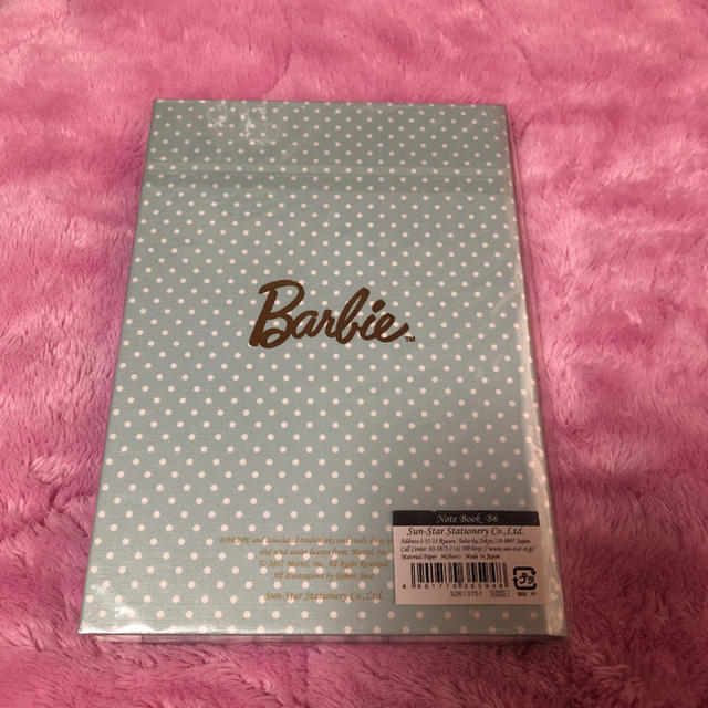 Barbie(バービー)のバービーノート インテリア/住まい/日用品の文房具(ノート/メモ帳/ふせん)の商品写真