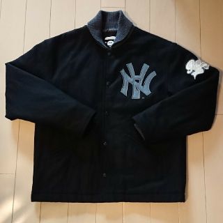 アベイシングエイプ(A BATHING APE)の美品APE×NEIGHBORHOOD コラボ スタジャンネイバーフッド エイプ(スタジャン)