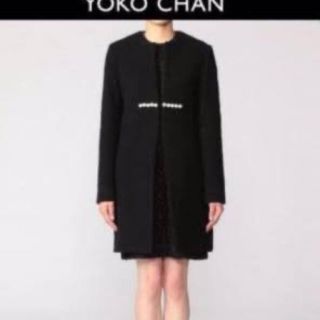 バーニーズニューヨーク(BARNEYS NEW YORK)の【mapy様専用】ヨーコチャンYOKOCHAN パールコート(ロングコート)