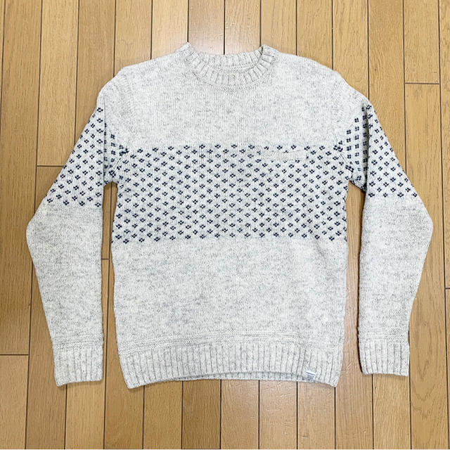 AMERICAN RAG CIE(アメリカンラグシー)のニット　NORSE PROJECTS　ポルトガル製　美品　高級　ウール メンズのトップス(ニット/セーター)の商品写真