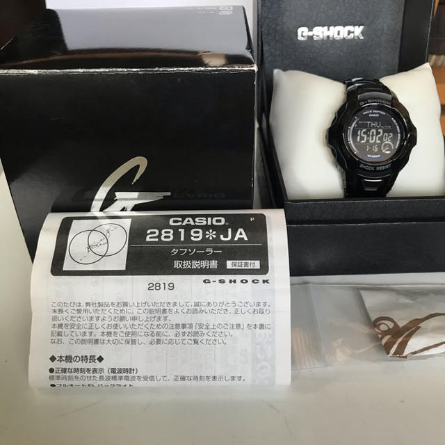 G-SHOCK - CASIO Gショック電波ソーラー チタン GW700ブラックフォース 希少の通販 by