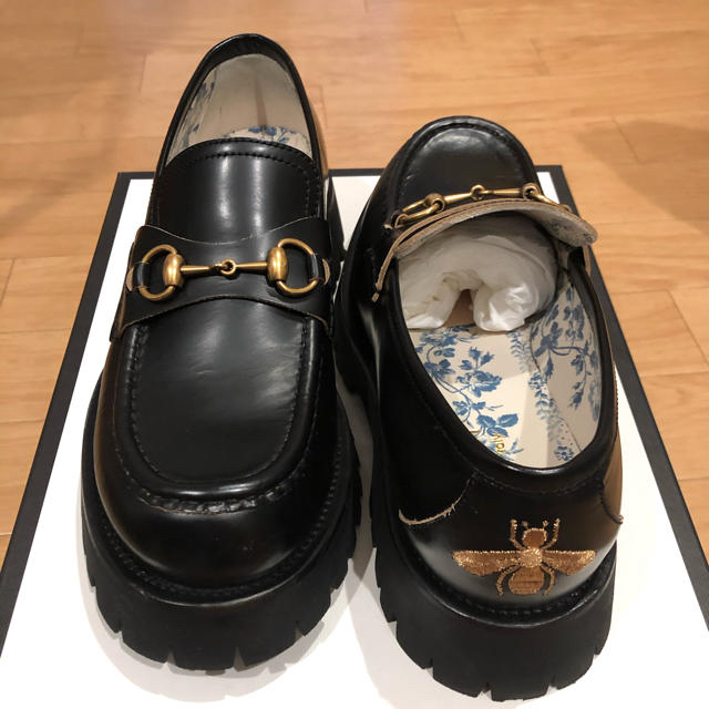 Gucci - Gucci ホースビットローファー 厚底の通販 by こーへい's shop｜グッチならラクマ