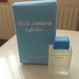 ドルチェアンドガッバーナ(DOLCE&GABBANA)のDOLCE&GABBANA ライトブルー 4.5ml (香水(男性用))