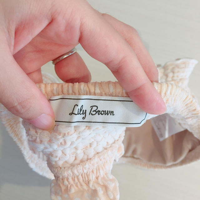 Lily Brown(リリーブラウン)の美品 リリーブラウン インナー レディースのトップス(ベアトップ/チューブトップ)の商品写真