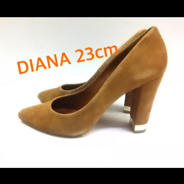 DIANA(ダイアナ)のダイアナ DIANA パンプス 23 スエード 美USED レディースの靴/シューズ(ハイヒール/パンプス)の商品写真