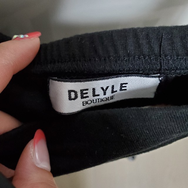 Delyle(デイライル)のDELYLE★ストライプバイカラーミニワンピース レディースのワンピース(ミニワンピース)の商品写真