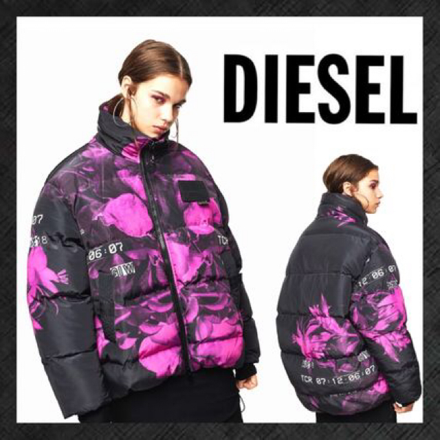 DIESEL(ディーゼル)の★ディーゼルDIESELのダウンジャケット タグ付き レディースのジャケット/アウター(ダウンジャケット)の商品写真