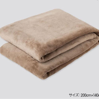 ユニクロ(UNIQLO)のユニクロ　ヒートテック毛布新品(毛布)