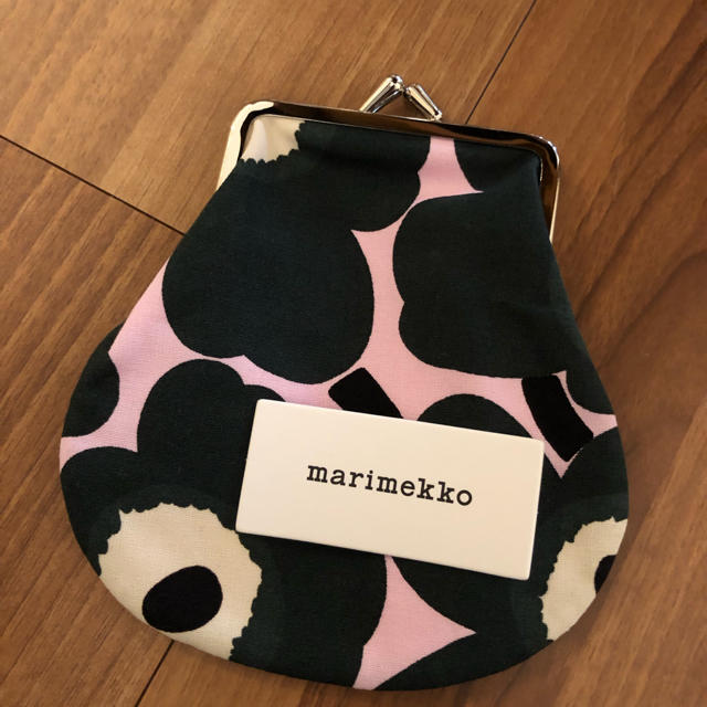 marimekko(マリメッコ)のマリメッコ ウニッコ がま口ポーチ レディースのファッション小物(ポーチ)の商品写真