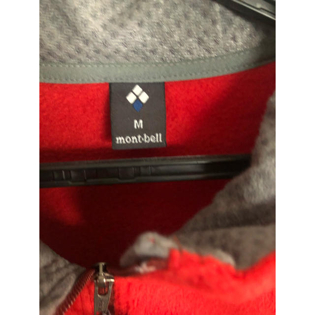 mont bell(モンベル)のmontbell フリース 赤 M メンズのジャケット/アウター(その他)の商品写真