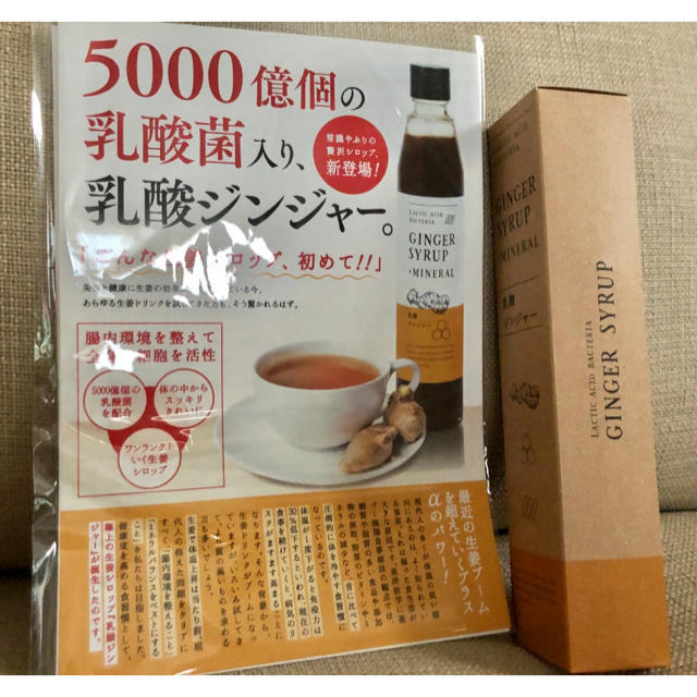 乳酸ジンジャー コスメ/美容のダイエット(ダイエット食品)の商品写真