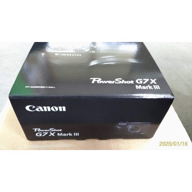 Canon PowerShot G7X Mark III 新品未開封