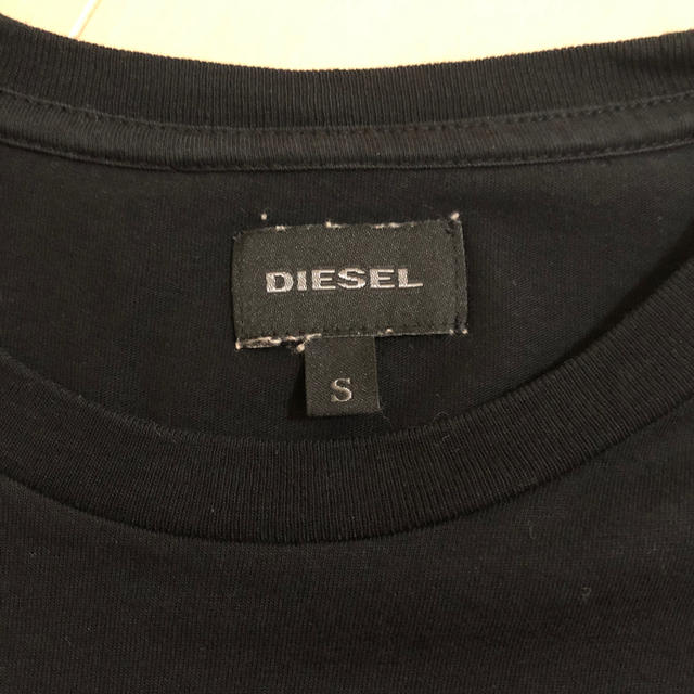 DIESEL(ディーゼル)のDIESEL ロンT BLACK メンズのトップス(Tシャツ/カットソー(七分/長袖))の商品写真