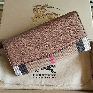 バーバリー(BURBERRY)のバーバリー  ロンドン レディース 長財布 チェック柄 新品 未使用    (財布)