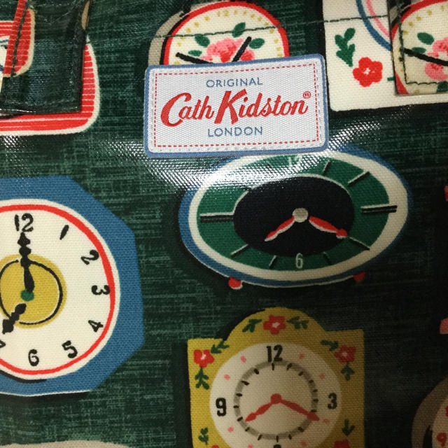 Cath Kidston(キャスキッドソン)の【未使用品】キャスキッドソン　トートバッグ　時計柄 レディースのバッグ(トートバッグ)の商品写真