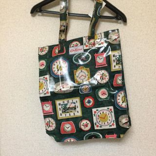 キャスキッドソン(Cath Kidston)の【未使用品】キャスキッドソン　トートバッグ　時計柄(トートバッグ)