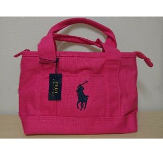 ポロラルフローレン(POLO RALPH LAUREN)の【POLO RALPHLAUREN】ポロラルフローレン ミニトート 新品(トートバッグ)