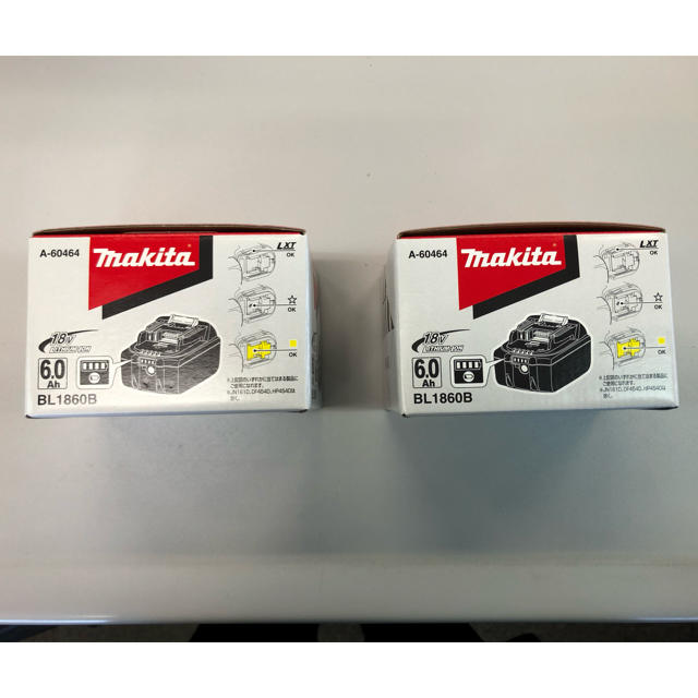 【驚きの値段】 - Makita マキタ 純正 18V 未使用 新品 BL1860B 6.0Ah 工具/メンテナンス
