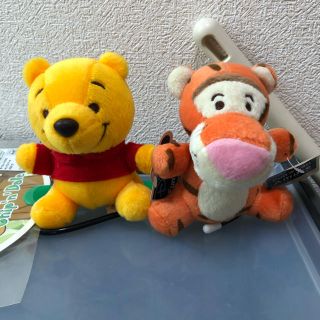 クマノプーサン(くまのプーさん)のプーさんティガー　プチぬいぐるみ(ぬいぐるみ)