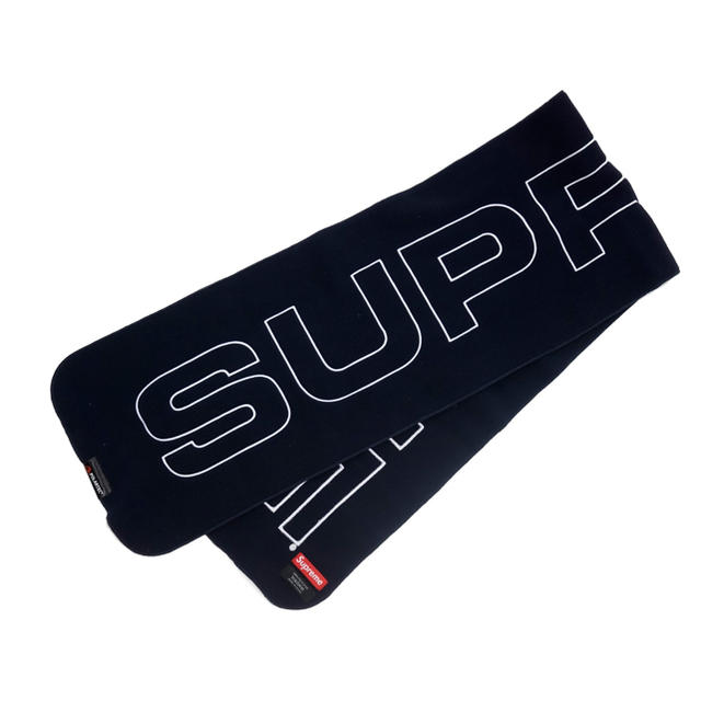 Supreme polartec logo scarf