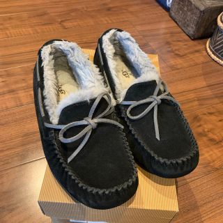 アグ(UGG)の正規品 UGG OLSEN ブラック 26.0 アグ オルセン(スリッポン/モカシン)