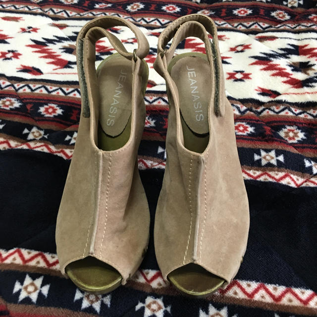 JEANASIS(ジーナシス)のJEANASIS オープントゥサボ レディースの靴/シューズ(サンダル)の商品写真