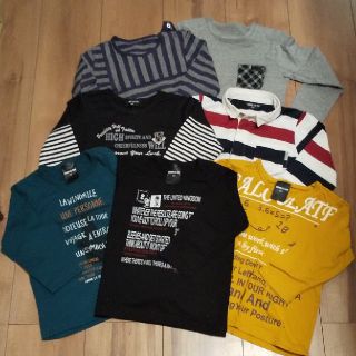 コムサイズム(COMME CA ISM)の美品★コムサイズム90センチ  長袖Tシャツ7枚セット  (Tシャツ/カットソー)