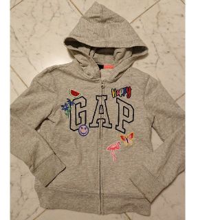 ギャップキッズ(GAP Kids)のGAP  キッズ 刺繍パーカー 130(ジャケット/上着)