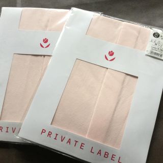 プライベートレーベル(PRIVATE LABEL)のタイツ　ストッキング　レディース　プライベートレーベル　ピンク(タイツ/ストッキング)