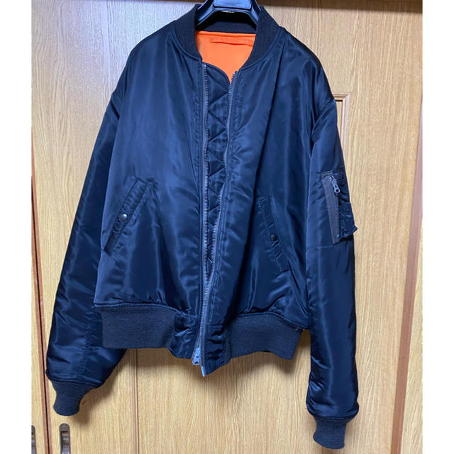 UNUSED(アンユーズド)のunused バズリクソンズ　コラボma-1 メンズのジャケット/アウター(フライトジャケット)の商品写真