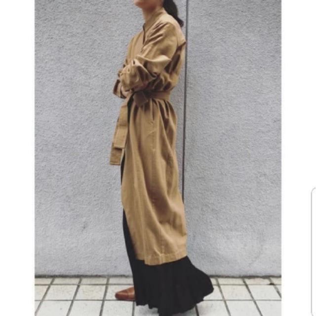 Fabiane Roux(ファビアンルー)のmaomao様専用 nowos  コットンウールガウンワンピース 18AW レディースのワンピース(ロングワンピース/マキシワンピース)の商品写真