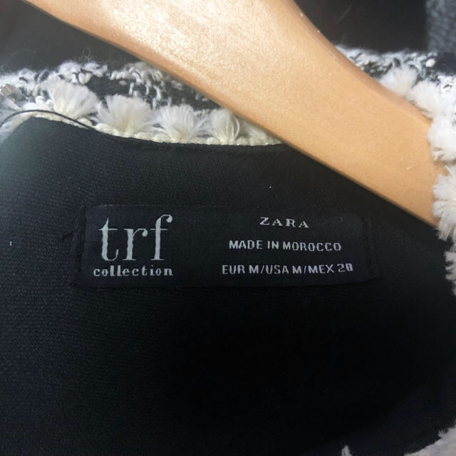 ZARA(ザラ)の【美品】ZARA TRF チェック ワンピース Mサイズ レディースのワンピース(ひざ丈ワンピース)の商品写真