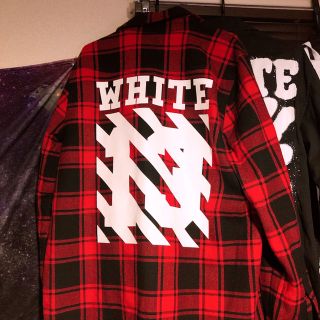 オフホワイト(OFF-WHITE)のoff-white チェックジャケット(シャツ)