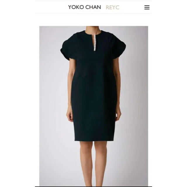 BARNEYS NEW YORK - 試着のみ 希少 ヨーコチャン パールワンピース 40