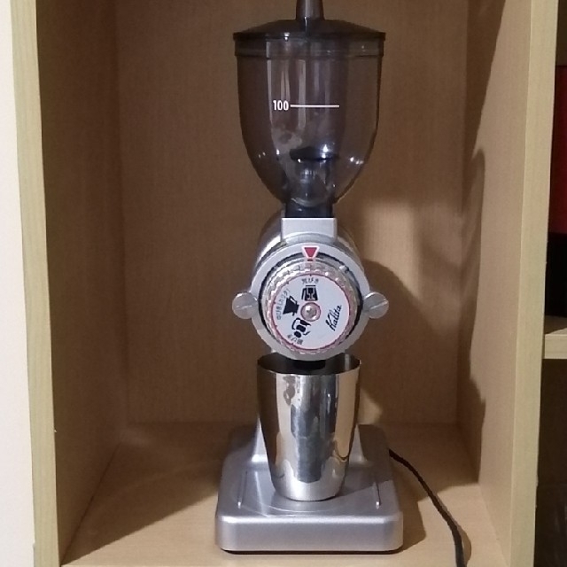 カリタ　ナイスカットミル　コーヒーミル　グラインダー　kalita シルバー