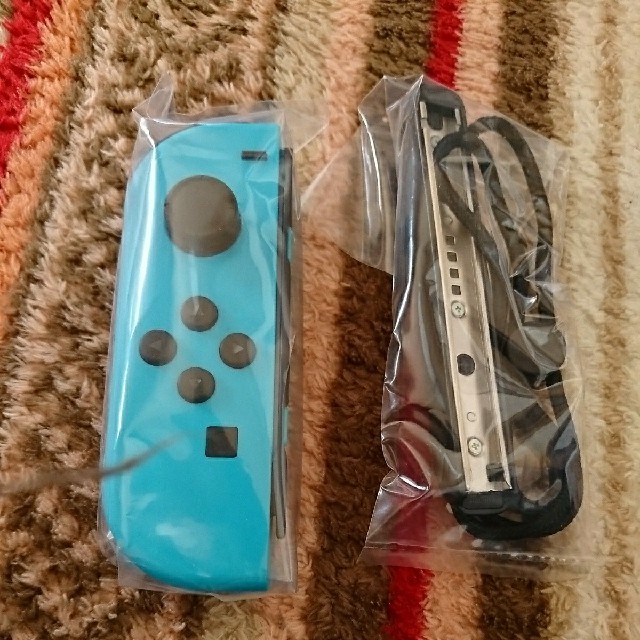 新品 Joy-Con ジョイコン スイッチ コントローラー ネオンブルー(L)