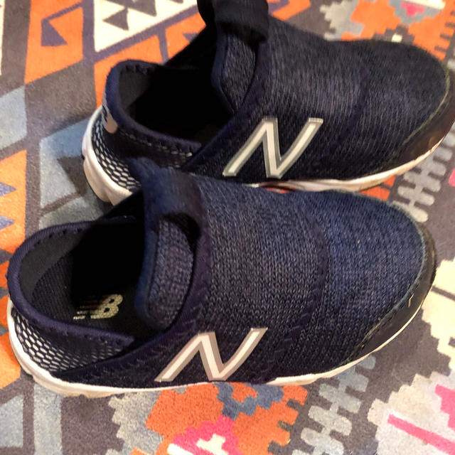 New Balance(ニューバランス)のニューバランス　キッズ　スニーカー　14センチ　美品 キッズ/ベビー/マタニティのベビー靴/シューズ(~14cm)(スニーカー)の商品写真