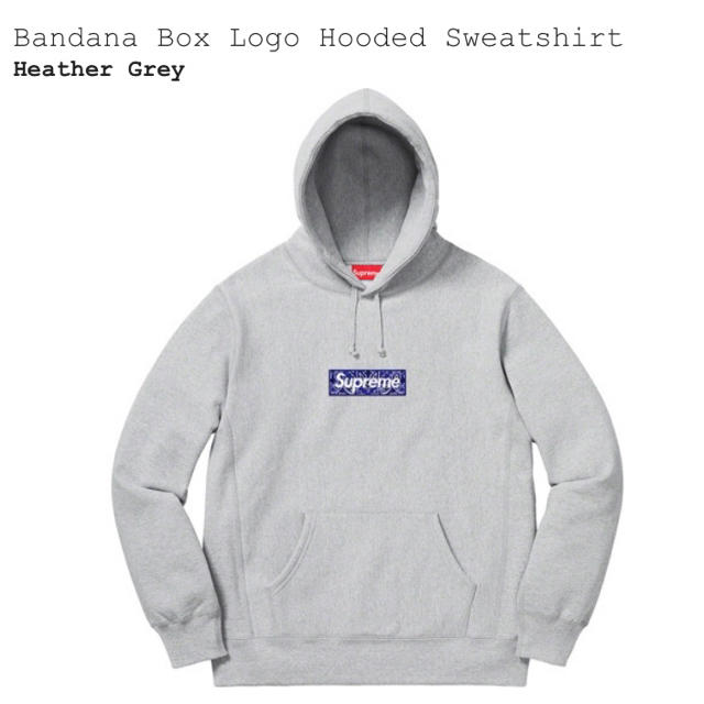 Lサイズ Supreme Bandana Box Logo Hooded