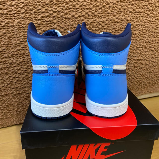 NIKE(ナイキ)のエアジョーダン1 RETRO HIGH OBSIDIAN オブシディアン  メンズの靴/シューズ(スニーカー)の商品写真