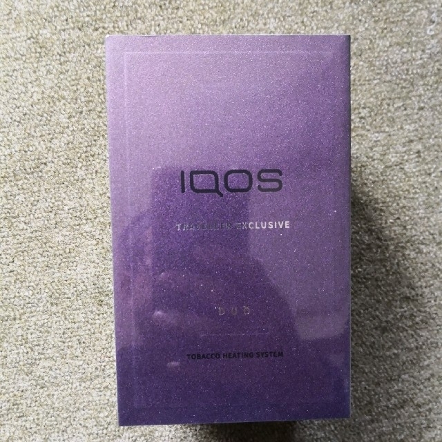 IQOS(アイコス)のたっちゃん様専用IQOS3 DUO 免税店限定パープル×3 メンズのファッション小物(タバコグッズ)の商品写真